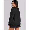 image:imageANRABESS Womens 2 Piece Outfits Sweater Lounge Sets  Cable Knit Oversized Sweaters Shorts Matching Sets Soft Breathable Warm Loungewear 2026 Winter Fashion ClothesBlack
