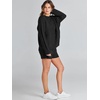 image:imageANRABESS Womens 2 Piece Outfits Sweater Lounge Sets  Cable Knit Oversized Sweaters Shorts Matching Sets Soft Breathable Warm Loungewear 2026 Winter Fashion ClothesBlack