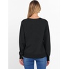 image:imageANRABESS Womens Crewneck Long Sleeve Knit Sweater  Soft Lightweight Loose Fit Basic Pullover TopsCasual OfficeLayering Daily WearFall Winter OutfitsBlack