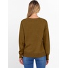image:imageANRABESS Womens Crewneck Long Sleeve Knit Sweater  Soft Lightweight Loose Fit Basic Pullover TopsCasual OfficeLayering Daily WearFall Winter OutfitsCaramel
