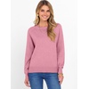 image:imageANRABESS Womens Crewneck Long Sleeve Knit Sweater  Soft Lightweight Loose Fit Basic Pullover TopsCasual OfficeLayering Daily WearFall Winter OutfitsCoral Pink