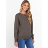 image:imageANRABESS Womens Crewneck Long Sleeve Knit Sweater  Soft Lightweight Loose Fit Basic Pullover TopsCasual OfficeLayering Daily WearFall Winter OutfitsNutmeg