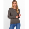 image:imageANRABESS Womens Crewneck Long Sleeve Knit Sweater  Soft Lightweight Loose Fit Basic Pullover TopsCasual OfficeLayering Daily WearFall Winter OutfitsNutmeg