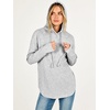 image:imageANRABESS Womens Hoodies Long Sleeve Loose Fit Tunic Tops  Drawstring Fleece Sweatshirts with Thumb Hole Soft Comfy Lightweight Casual Daily Travel Wear Fall Winter OutfitsGrey