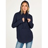 image:imageANRABESS Womens Hoodies Long Sleeve Loose Fit Tunic Tops  Drawstring Fleece Sweatshirts with Thumb Hole Soft Comfy Lightweight Casual Daily Travel Wear Fall Winter OutfitsNavy Blue