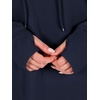 image:imageANRABESS Womens Hoodies Long Sleeve Loose Fit Tunic Tops  Drawstring Fleece Sweatshirts with Thumb Hole Soft Comfy Lightweight Casual Daily Travel Wear Fall Winter OutfitsNavy Blue