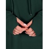 image:imageANRABESS Womens Hoodies Long Sleeve Loose Fit Tunic Tops  Drawstring Fleece Sweatshirts with Thumb Hole Soft Comfy Lightweight Casual Daily Travel Wear Fall Winter OutfitsDark Green