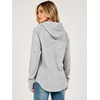 image:imageANRABESS Womens Hoodies Long Sleeve Loose Fit Tunic Tops  Drawstring Fleece Sweatshirts with Thumb Hole Soft Comfy Lightweight Casual Daily Travel Wear Fall Winter OutfitsGrey