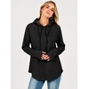 image:imageANRABESS Womens Hoodies Long Sleeve Loose Fit Tunic Tops  Drawstring Fleece Sweatshirts with Thumb Hole Soft Comfy Lightweight Casual Daily Travel Wear Fall Winter OutfitsBlack