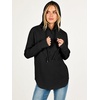 image:imageANRABESS Womens Hoodies Long Sleeve Loose Fit Tunic Tops  Drawstring Fleece Sweatshirts with Thumb Hole Soft Comfy Lightweight Casual Daily Travel Wear Fall Winter OutfitsBlack