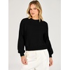 image:imageANRABESS Womens Long Sleeve Sweaters Cropped Crew Neck  Soft Warm Cozy Chunky RibbedCasual Cozy Comfy Pullover Tops Fall Winter Daily Wear Outfits ClothesBlack