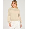 image:imageANRABESS Womens Long Sleeve Sweaters Cropped Crew Neck  Soft Warm Cozy Chunky RibbedCasual Cozy Comfy Pullover Tops Fall Winter Daily Wear Outfits ClothesAlmond