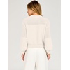 image:imageANRABESS Womens Long Sleeve Sweaters Cropped Crew Neck  Soft Warm Cozy Chunky RibbedCasual Cozy Comfy Pullover Tops Fall Winter Daily Wear Outfits ClothesWhite