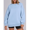 image:imageANRABESS Womens Oversized Sweatshirts Hoodies Crewneck Fleece Pullover Sweaters 2026 Fall Outfits Teen Girls Winter Clothes