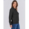 image:imageANRABESS Sweaters for Women Long Sleeve Lightweight Crewneck Soft Basic Knit Loose Fit Pullover Top 2026 Fall Trendy OutfitsBlack