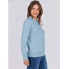 image:imageANRABESS Sweaters for Women Long Sleeve Lightweight Crewneck Soft Basic Knit Loose Fit Pullover Top 2026 Fall Trendy OutfitsLight Blue
