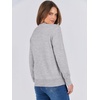 image:imageANRABESS Sweaters for Women Long Sleeve Lightweight Crewneck Soft Basic Knit Loose Fit Pullover Top 2026 Fall Trendy OutfitsLight Gray