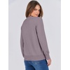 image:imageANRABESS Sweaters for Women Long Sleeve Lightweight Crewneck Soft Basic Knit Loose Fit Pullover Top 2026 Fall Trendy OutfitsNutmeg