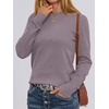 image:imageANRABESS Sweaters for Women Long Sleeve Lightweight Crewneck Soft Basic Knit Loose Fit Pullover Top 2026 Fall Trendy OutfitsNutmeg