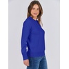image:imageANRABESS Sweaters for Women Long Sleeve Lightweight Crewneck Soft Basic Knit Loose Fit Pullover Top 2026 Fall Trendy OutfitsRoyal Blue