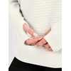 image:imageANRABESS Women Long Sleeve Ribbed Sweaters amp Thumb Hole  Casual Fall Outfits Crew Neck Pullover Tunic Top for Leggings Winter Transition Layering Clothing Work Travel amp WorkoutCream White