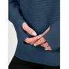 image:imageANRABESS Women Long Sleeve Ribbed Sweaters amp Thumb Hole  Casual Fall Outfits Crew Neck Pullover Tunic Top for Leggings Winter Transition Layering Clothing Work Travel amp WorkoutDusty Blue