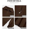 image:imageANRABESS Womens Cable Knit Quarter Zip Pullover Sweaters  Long Sleeve V Neck Collared Cozy Warm Loose Tops Business Casual Work Office Daily Wear 2026 Fall Winter Fashion OutfitsCoffee