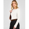 image:imageANRABESS Womens Long Sleeve Boat Neck Lightweight Fitted Sweater  Wool Blend Soft Knit Comfy Soft Slim Fit Pullover Top Business Casual Outfits Work Fall Spring Transition ClothesCream White