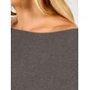 image:imageANRABESS Womens Long Sleeve Boat Neck Lightweight Fitted Sweater  Wool Blend Soft Knit Comfy Soft Slim Fit Pullover Top Business Casual Outfits Work Fall Spring Transition ClothesDrak Taupe