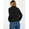 image:imageANRABESS Womens Long Sleeve Mock Neck Cropped Sweaters  Lightweight Ribbed Knit Pullover Sweater Tops Classic Soft Comfy Business Casual Work Travel Vacation Fall Winter OutfitsBlack