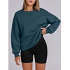 image:imageANRABESS Womens Oversized Sweatshirts Hoodies Crewneck Fleece Pullover Sweaters 2026 Fall Outfits Teen Girls Winter Clothes Navy Large
