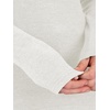 image:imageANRABESS Long Sleeve Shirts for Women Slim Fit Top  Crew Neck Lightweight SweatersCozy Knit PulloverFall OutfitsCasual Basic TeeOffice Travel Winter Layering ClothingWhite