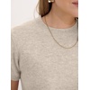 image:imageANRABESS Womens 100 Wool Sweater Office Work Sweaters Soft Lightweight for Summer Spring Short Sleeve Business Casual TopApricot