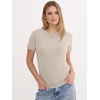 image:imageANRABESS Womens 100 Wool Sweater Office Work Sweaters Soft Lightweight for Summer Spring Short Sleeve Business Casual TopApricot