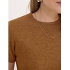 image:imageANRABESS Womens 100 Wool Sweater Office Work Sweaters Soft Lightweight for Summer Spring Short Sleeve Business Casual TopCaramel
