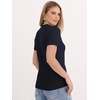 image:imageANRABESS Womens 100 Wool Sweater Office Work Sweaters Soft Lightweight for Summer Spring Short Sleeve Business Casual TopNavy Blue