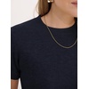 image:imageANRABESS Womens 100 Wool Sweater Office Work Sweaters Soft Lightweight for Summer Spring Short Sleeve Business Casual TopNavy Blue