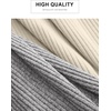image:imageANRABESS Womens Puff Sleeve Bodycon Mini Sweater Dress  Lightweight Soft Ribbed Knit Fabric Crewneck Ruched Sexy Short Dresses Date Night Party Fall Winter Casual Lounge OutfitsBeige