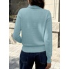 image:imageANRABESS Womens Turtleneck Long Sleeve Pullover Sweater  Soft Cozy Chunky Knit Ribbed Cuff Hem Jumper Tops Loose FitOffice Daily Casual Clothes Fall Winter OutfitsLight Blue