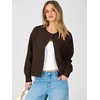 image:imageANRABESS Lightweight Oversized Cardigan Sweaters for Women  Soft Breathable Knit Subtle Cropped Long Sleeve Button Down Crewneck Relaxed Loose Fit Casual amp Work Wear Fall OutfitsCoffee