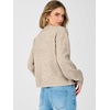 image:imageANRABESS Lightweight Oversized Cardigan Sweaters for Women  Soft Breathable Knit Subtle Cropped Long Sleeve Button Down Crewneck Relaxed Loose Fit Casual amp Work Wear Fall OutfitsAlmond