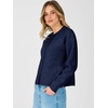 image:imageANRABESS Lightweight Oversized Cardigan Sweaters for Women  Soft Breathable Knit Subtle Cropped Long Sleeve Button Down Crewneck Relaxed Loose Fit Casual amp Work Wear Fall OutfitsNavy Blue