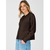 image:imageANRABESS Lightweight Oversized Cardigan Sweaters for Women  Soft Breathable Knit Subtle Cropped Long Sleeve Button Down Crewneck Relaxed Loose Fit Casual amp Work Wear Fall OutfitsCoffee