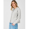 image:imageANRABESS Lightweight Oversized Cardigan Sweaters for Women  Soft Breathable Knit Subtle Cropped Long Sleeve Button Down Crewneck Relaxed Loose Fit Casual amp Work Wear Fall OutfitsLight Grey