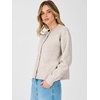 image:imageANRABESS Lightweight Oversized Cardigan Sweaters for Women  Soft Breathable Knit Subtle Cropped Long Sleeve Button Down Crewneck Relaxed Loose Fit Casual amp Work Wear Fall OutfitsBeige