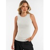 image:imageANRABESS Tank Tops for Women 2026 Summer Sleeveless Sweater  Slim Fit Soft Knit TankSoft Wool BlendBusiness Casual OutfitsDressy Work ShirtsFall Fashion ClothingTravel amp Daily WearCream White