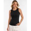 image:imageANRABESS Tank Tops for Women 2026 Summer Sleeveless Sweater  Slim Fit Soft Knit TankSoft Wool BlendBusiness Casual OutfitsDressy Work ShirtsFall Fashion ClothingTravel amp Daily WearBlack