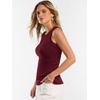 image:imageANRABESS Tank Tops for Women 2026 Summer Sleeveless Sweater  Slim Fit Soft Knit TankSoft Wool BlendBusiness Casual OutfitsDressy Work ShirtsFall Fashion ClothingTravel amp Daily WearWine Red