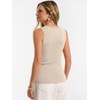 image:imageANRABESS Tank Tops for Women 2026 Summer Sleeveless Sweater  Slim Fit Soft Knit TankSoft Wool BlendBusiness Casual OutfitsDressy Work ShirtsFall Fashion ClothingTravel amp Daily WearParchment
