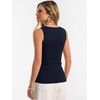 image:imageANRABESS Tank Tops for Women 2026 Summer Sleeveless Sweater  Slim Fit Soft Knit TankSoft Wool BlendBusiness Casual OutfitsDressy Work ShirtsFall Fashion ClothingTravel amp Daily WearNavy Blue